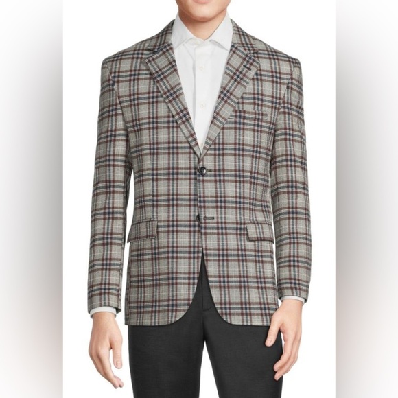 Elie Balleh Men’s Blazer Size Large (42-44) - Picture 1 of 11